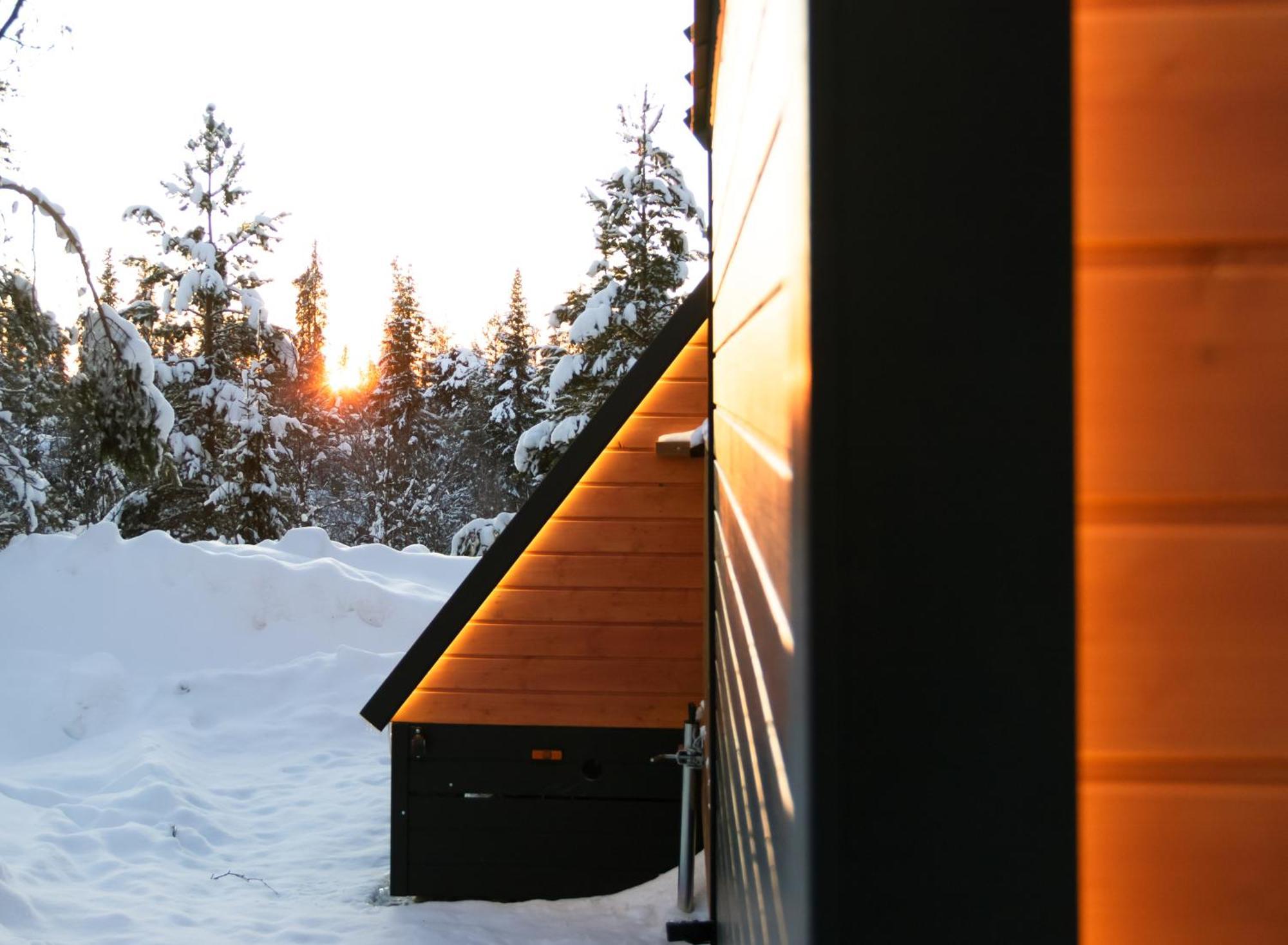 Tankavaara Gold Village Exterior foto