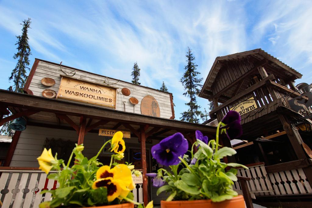 Tankavaara Gold Village Exterior foto